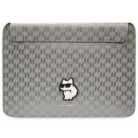 Karl Lagerfeld Sleeve KLCS14SAKHPCG 14" srebrny/silver Saffiano Monogram Choupette