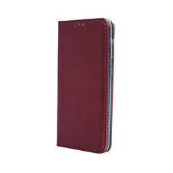 Etui Smart Magnetic do Oppo A78 5G / A58 5G burgundowe