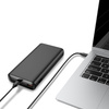 Bateria zewnętrzna (Powerbank) VEGER T100 - 20 000mAh LCD Quick Charge PD 100W czarny (np do laptopa) (W2032C-100)