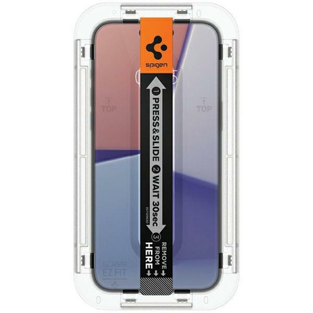 TEMPERED GLASS Spigen GLAS.TR &quot;EZ FIT&quot; IPHONE 15 PRO CLEAR