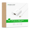 Ugreen przejściówka adapter USB Typ C (męski) - HDMI (żeński) biały (40273)