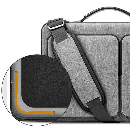 TECH-PROTECT DEFENDER BAG LAPTOP 13-14 CRAYON GREY