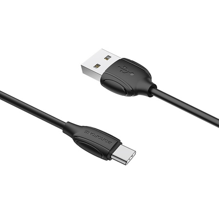 Borofone Kabel BX19 Benefit - USB na Typ C - 3A 1 metr czarny