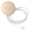 Guess Bundle Pack MagSafe 4G - Zestaw etui + ładowarka MagSafe iPhone 11 (czarny/złoty)