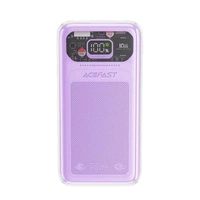 Acefast Powerbank 10000mAh Sparkling Series Schnellladung 30W lila (M1)