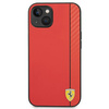 Original Case IPHONE 14 PLUS Ferrari Hardcase Carbon (FEHCP14MAXRE) red