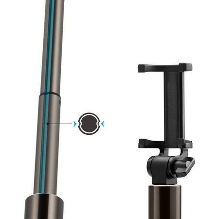 Spigen S530w Wireless Selfie Stick Black