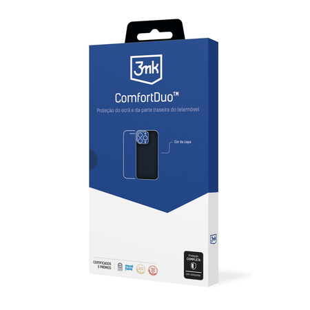 Apple iPhone 15 Plus - 3mk ComfortDuo Matt Black