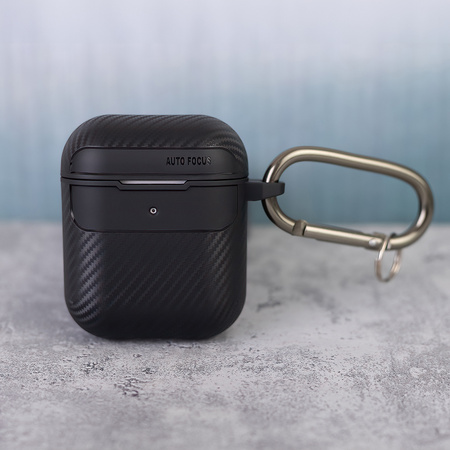 Etui Carbon do Airpods 4 czarne