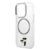 Karl Lagerfeld IML NFT Karl & Choupette Magsafe - Etui iPhone 14 Pro (przezroczysty)