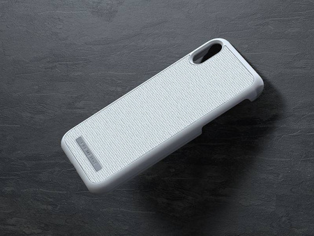 Nordic Elements Original Idun - Materiałowe etui iPhone XR (Light Grey)