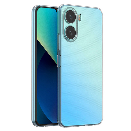 Ultra Clear 0.5mm etui do Vivo Y16 / Vivo Y02s cienki pokrowiec przezroczyste