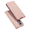 Schutzhülle XIAOMI 12 PRO mit einem Flip Dux Ducis Skin Leder hell-pink