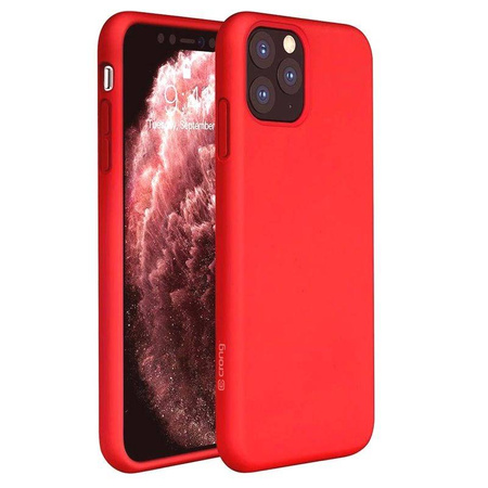 Crong Color Cover - Etui iPhone 11 Pro (czerwony)