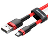 Baseus Cafule Cable - Dwustronny kabel połączeniowy micro USB na USB QC 3.0, 2.4 A, 1 m (czerwony)