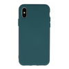 Etui XIAOMI REDMI 9C Silicone case elastyczne silikonowe ciemnozielone