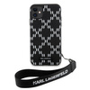 Karl Lagerfeld KLHCN61SAKLMBSK iPhone 11 / Xr  6.1" czarny/black hardcase Monogram Losange Saffiano