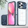 Etui APPLE IPHONE 15 PLUS Camslider granatowe