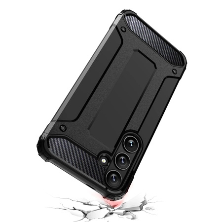 Hybrid Armor case for Samsung Galaxy S24+ armored - black