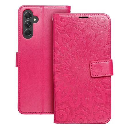 Kabura MEZZO Book do SAMSUNG A54 5G mandala magenta