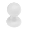 Phone holder with a round head - white