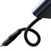 Joyroom SY-L01 Lightning zu Lightning / 3,5-mm-Miniklinken-DAC-Adapter 2in1 – Schwarz