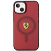 Ferrari FEHMP14SURKR iPhone 14 6.1" rot/rot Hardcase Translucent Magsafe