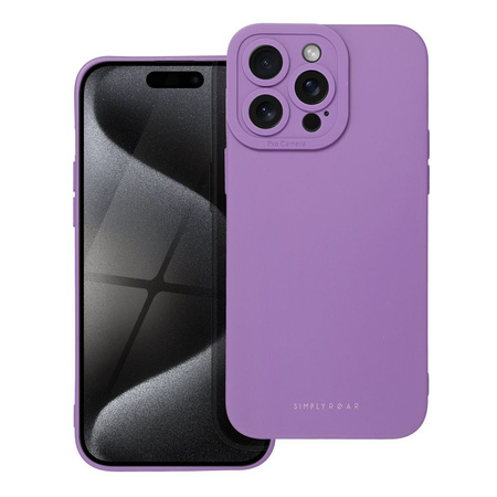 Futerał Roar Luna Case - do iPhone 15 Pro Max Fioletowy