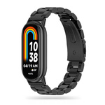 Pasek do XIAOMI MI BAND 8 / 8 NFC Tech-Protect Stainless czarne