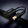 Ugreen kabel adapter przejściówka 4K HDMI (żeński) - Mini DisplayPort (męski - Thunderbolt 2.0) biały (MD112 10460)