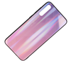 Etui XIAOMI REDMI K30 Glass Case Rainbow różowe