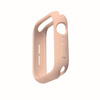 UNIQ etui Lino Apple Watch Series 5/4 44MM różowy/blush pink