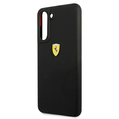 Ferrari Hardcase FESSIHCS21FBK S21 FE G990 schwarz / schwarzes Silikon