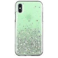 Wozinsky Star Glitter błyszczące etui pokrowiec z brokatem Samsung Galaxy A42 5G zielony