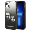 Karl Lagerfeld KLHCP13STGKCK iPhone 13 mini 5,4 &quot;hardcase black / black Gradient Ikonik Karl &amp; Choupette