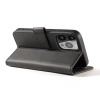 Magnet Case for Samsung A15 with flap and wallet - black