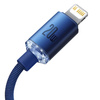 Baseus Crystal Shine Series Fast Charging Data Cable Type-C to iP 20W 2m Blue