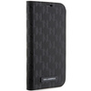 Karl Lagerfeld KLBKP14LSAKLHPK iPhone 14 Pro 6.1" bookcase black/black Saffiano Monogram