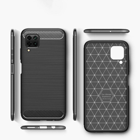 Etui HUAWEI Y5P Pancerne Carbon czarne