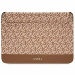 Guess GCube Stripes case for a 14&quot; laptop - brown