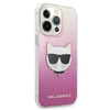 Karl Lagerfeld KLHCP13XCTRP iPhone 13 Pro Max 6,7" hardcase różowy/pink Choupette Head