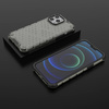 Honeycomb Case armor cover with TPU Bumper for iPhone 13 Pro Max black