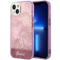 Guess GUHCP14MHGJGHP iPhone 14 Plus 6,7" różowy/pink hardcase Jungle Collection