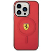 Ferrari FEHMP14LUKR iPhone 14 Pro 6.1" rot/rot Hardcase Translucent Magsafe