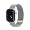 Armband für APPLE WATCH 38 / 40 / 41 MM Dux Ducis Strap Milanese silber