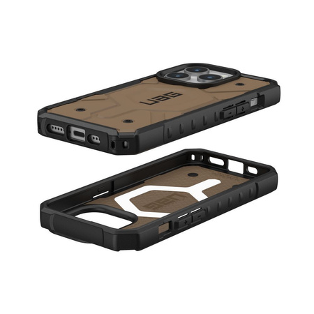 UAG Pathfinder Magsafe - Schutzhülle für iPhone 15 Pro (dunkle Erde)