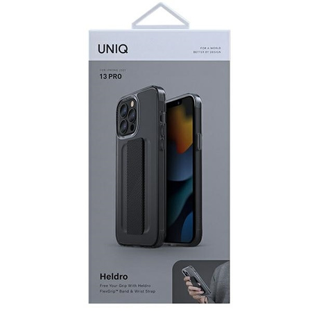 UNIQ etui Heldro iPhone 13 Pro / 13 6,1" dymny/smoke