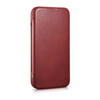 iCarer CE Oil Wax Premium Leather Folio Case Leather Case for iPhone 14 Pro Flip Magnetic MagSafe Red (AKI14220706-RD)