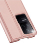 Dux Ducis Skin Pro Holster Cover Flip Cover für Xiaomi Poco F4 5G rosa