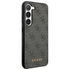 Guess 4G Metal Logo - Etui Samsung Galaxy S23 (szary)